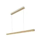 Nordlux Ilgas Suspension Luminaire Bois Brun 42W 1800lm - 830 Blanc Chaud | Dimmable 