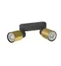 SLV Puri 2.0 Aluminium Spot Zwart | Geschikt voor 2x GU10